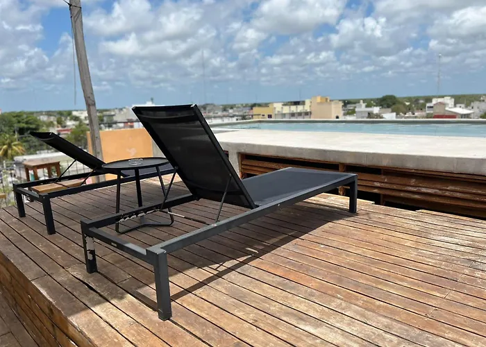 Apartamento Cute And Cozy With Rooftop Pool *